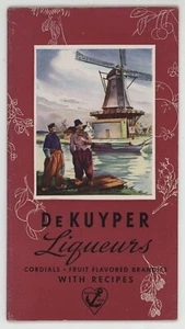 Cocktail Book Booklet Liquers Cordials Fruit-Flavored Brandy DE KUYPER - Picture 1 of 5