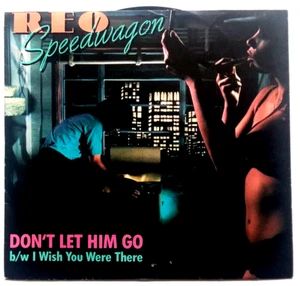 REO Speedwagon - Don't Let Him Go / I Wish You Were - Vinyl 45RPM Epic 19-02127 - Picture 1 of 6