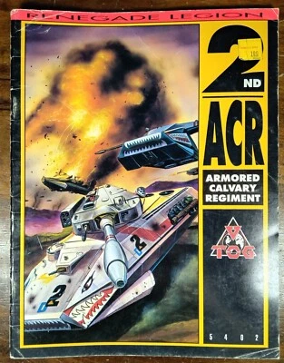 2nd ACR Armored Cavalry Regiment Scenarios (1989, FASA) Renegade Legion fair - Image 1 of 3