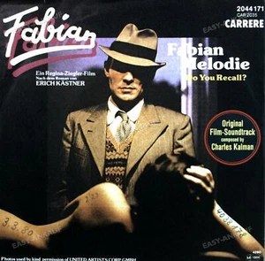 Charles Kálmán - Fabian Melodie / Do You Recall ? 7in 1980 (VG+/VG) . - Picture 1 of 1