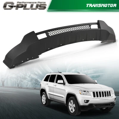 Ajuste para Jeep Grand Cherokee 2011-13 4 puertas nuevo negro cenefa de parachoques delantero inferior Foto 1 de 4