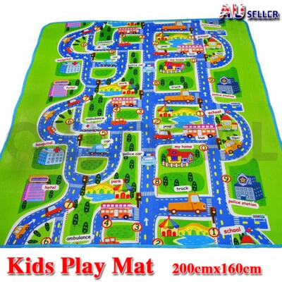 Kid Play Floor Mat Soft Carpet for Baby Waterproof Non -Slip Crawling Picnic Pad - image 1 of 4