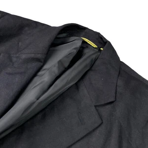 Cubavera Men’s Heritage Fit Linen Summer Blazer Black Shadow Stripe • Large | 42 - Picture 1 of 12