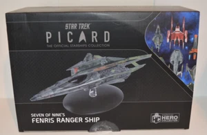 EAGLEMOSS STAR TREK PICARD SEVEN OF NINES FENRIS RANGER SHIP - Picture 1 of 7