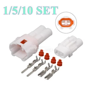 2 Pin Sumitomo MT090 Motorrad Stecker Buchse Kit für Kawasaki Suzuki - Bild 1 von 5