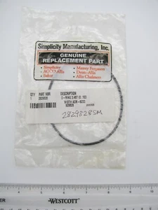 Simplicity Snapper 2829828SM O Ring OEM New - Picture 1 of 2