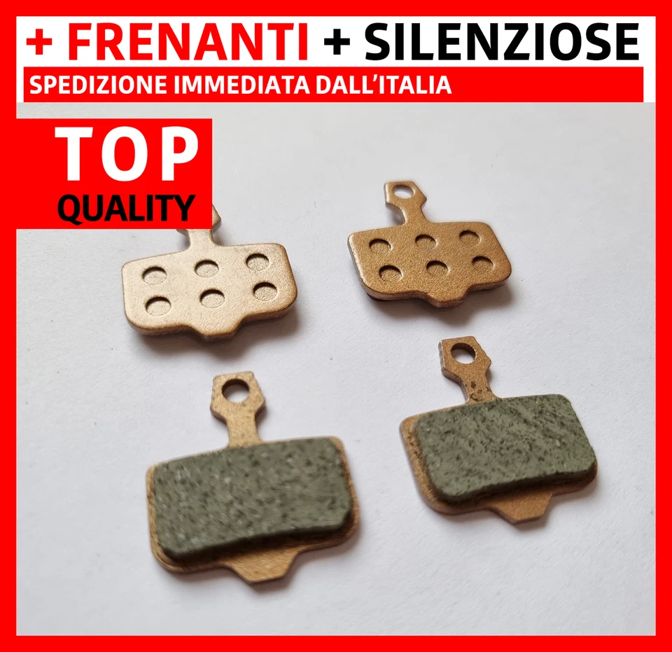 NTC PRO-BIKE 2 coppie Pastiglie BRONZE Super-Silent Sram Level T TL Ultimate B1 Avid Elixi-r
