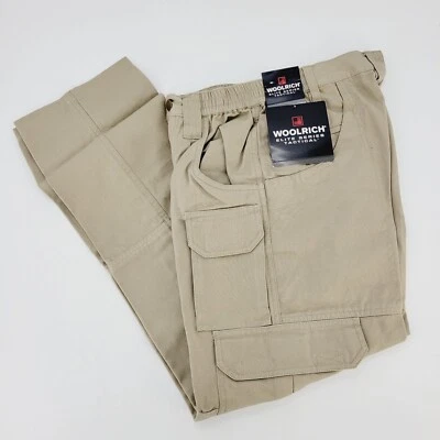 Woolrich Elite Tactical Khaki Cargo Pants 28x30 - Image 1 of 4