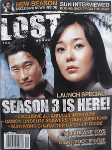 Season 3 IS HERE! Nov/Dec 2006 LOST Magazine #7 YUNJIN KIM IAM SOMERHALDER - Picture 1 of 1