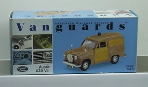 VANGUARD 1/43 AUSTIN A35 VAN - WILTSHIRE CONSTABULARY POLICE Kept in Packet 2000 - Picture 1 of 5