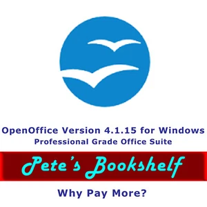 OpenOffice - Version 4.1.15 for Windows on CD - Word Proc/Spreadsheet/Database - Picture 1 of 1