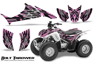 HONDA TRX 90 GRAPHICS KIT CREATORX DECALS STICKERS BOLT THROWER PINK LITE - Picture 1 of 1