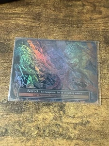 Sorcery Contested Realm Beta Exceptional Bedrock Foil NM Condition - Picture 1 of 2