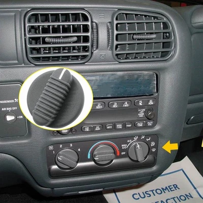 1 pieza perilla de control de clima 1998-2005 apta para camioneta Chevy Blazer S10 GMC Jimmy Sonoma Foto 1 de 4
