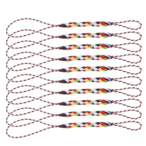 10 Pcs Doppelköpfige Seilhängungsteile Armband Lanyard Telefonseil - Afbeelding 1 van 12
