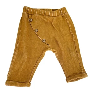 Pantalón Zara Bebé Marrón Acanalado Botón Talla 3-6 Meses - Imagen 1 de 2