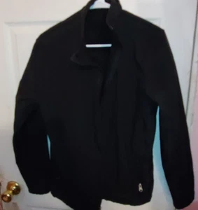 Port Authority schwarze Jacke RN, #90836 Logo durchgehender Reißverschluss wasserdicht (Reißverschlussprobleme) - Bild 1 von 4