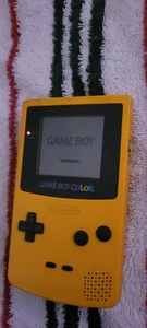 Nintendo Gameboy Color CGB001 Dandelion Yellow Handheld System Console Tested  - Picture 1 of 10