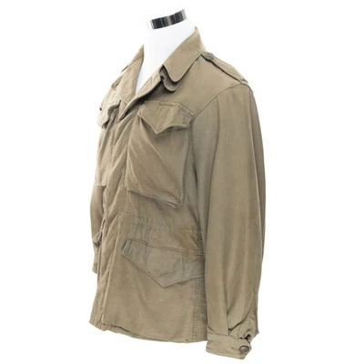 CHAQUETA DE CAMPO M-1943 M43 EJÉRCITO DE EE. UU. VINTAGE AÑOS 40 SEGUNDA GUERRA MUNDIAL TALLA 32R Foto 1 de 4