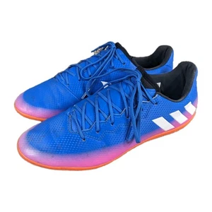 adidas Messi 16.3 IN Indoor Soccer Shoes Men's US Size 8 BA9018 Football EUC - Picture 1 of 9