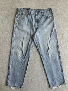 Levis 550 Jeans Men 40x30 Straight Relaxed Baggy Light Grunge Vintage 90s Skater - Picture 1 of 17