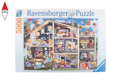 PUZZLE TEMATICO RAVENSBURGER GELINI CASA DELLE BAMBOLE 5000 PZ - Immagine 1 di 3