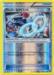 Pokemon - Steelix Spirit Link - 106/114 - Uncommon - Reverse Holo - XY - Steam S - Picture 1 of 1