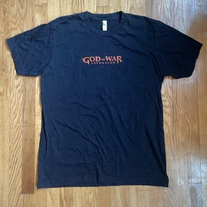 God Of War Ascension Game Promo American Apparel Shirt Black Size XL - Picture 1 of 7