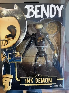 Jakks Bendy The Ink Machine INK DEMON Rare Factory Sealed Series 1 End Reel - Picture 1 of 1