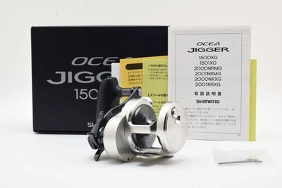 Shimano 21 Ocea Jigger 1500HG Cucchiaino Mulinello Eccellente Dal Giappone #2546 - Immagine 1 di 4