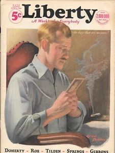 Liberty Mag. - June 1, 1929 - Tennis great Bill Tilden - Baseball Predictions - Picture 1 of 1