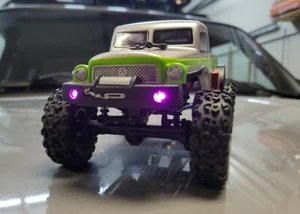 Axial SCX24 Betty Rock Crawler PINK Replacement Bumper Lights 1/24 scale - Picture 1 of 3