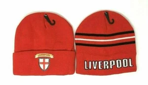  Herren Liverpool Fußball Wollmütze Beanie rot Acryl/Polyester Einheitsgröße  - Bild 1 von 4