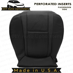 2010 to 2014 Fits Ford F150 Raptor Passenger Bottom Leather Seat Cover Black - Picture 1 of 8