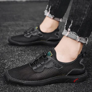 Sommer Herren Mesh Freizeitschuhe Atmungsaktiv Bequem Turnschuhe Outdoor Schuhe - Bild 1 von 15