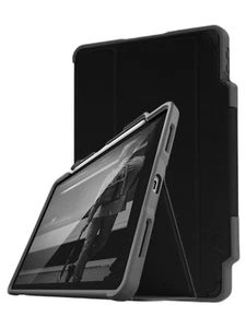 STM Dux Plus Stand Case Cover Flip Folio for iPad Pro 11" (2018) - Black - Picture 1 of 4