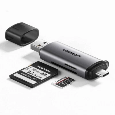 Ugreen SD / micro SD card reader for USB 3.0 / USB Type C 3.0 - Image 1 of 4