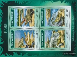 Stamps Mosambik 2014 Mi 7265-7268 Sheetlet MNH 2014 Alligatoren - Picture 1 of 1