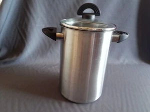 TCM Tchibo Spargeltopf mit Einsatz Edelstahl für Eelektro Gas Glaskeramik - Bild 1 von 3