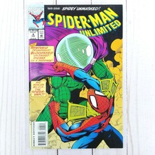 Spider-man Unlimited #4, Marvel 1993, Mysterio, Tom DelFaco, Scott Hanna