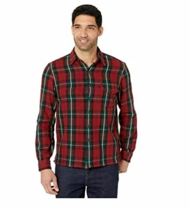 Polo Ralph Lauren Men's Red Classic Fit Plaid Twill Shirt, Large - Picture 1 of 6