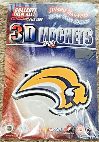 Buffalo Sabers Hockey Magnet Car Truck Emblem Sticker Decal Auto 3D 4" New NHL Cover