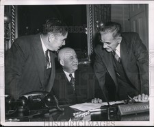 1952 Press Photo Sam Rayburn,Joseph Martin and John McCormack - nee31264