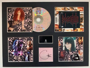 CHER - Signed Autographed - GREATEST HITS 65-92 - Album Display Deluxe - Picture 1 of 1