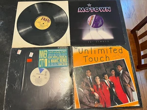 4 Vinyl Record Lot. Unlimited Touch, Today, Inner City, Margie Joseph - Picture 1 of 2