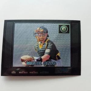 2000 Bowman Chrome Retro-Future Miguel Olivo #343 Rookie - Picture 1 of 1