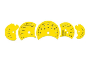 Porsche Carrera Yellow - Speedometer gauges from MPH to km/h Gauges - Picture 1 of 6