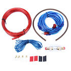 Car AMP Wiring Kit Speaker Audio Wire Subwoofer Sub RCA Amplifier Cable AGU FUSE