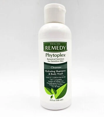 Medline Remedy with Phytoplex Champú Hidratante y Jabón Corporal, 4 Oz. ¡Nuevo! Foto 1 de 2