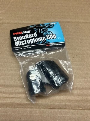 Proline Standard Microphone Clip NEW M101 Music Stand Adapter Snap In - Image 1 of 2